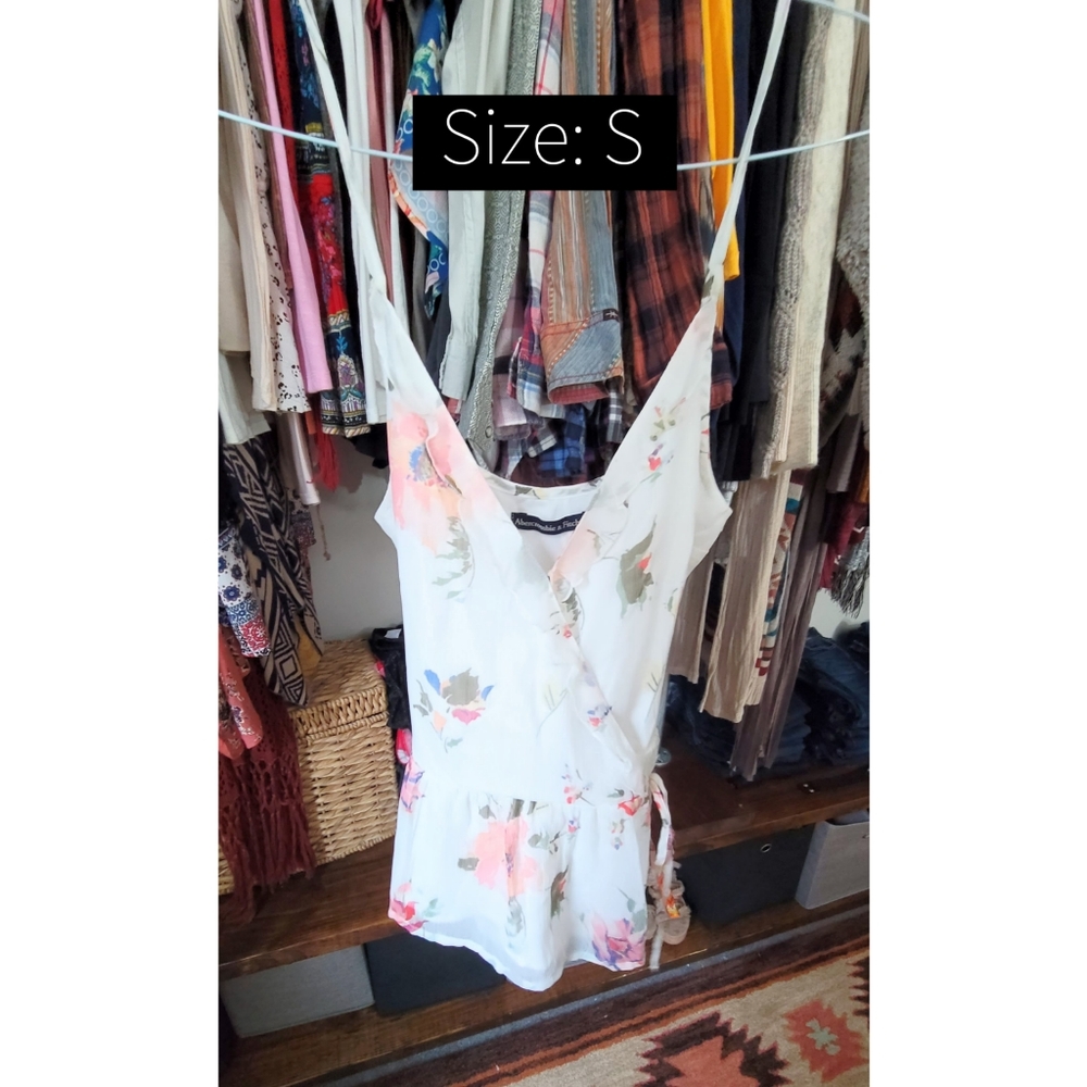 Floral tank top